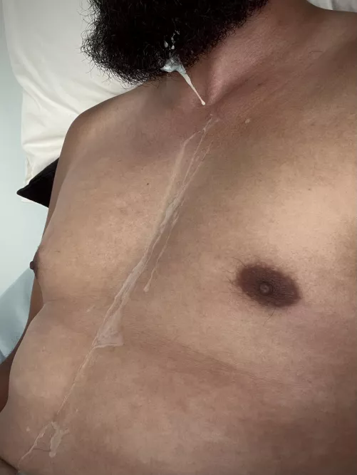 Got cum on my beard