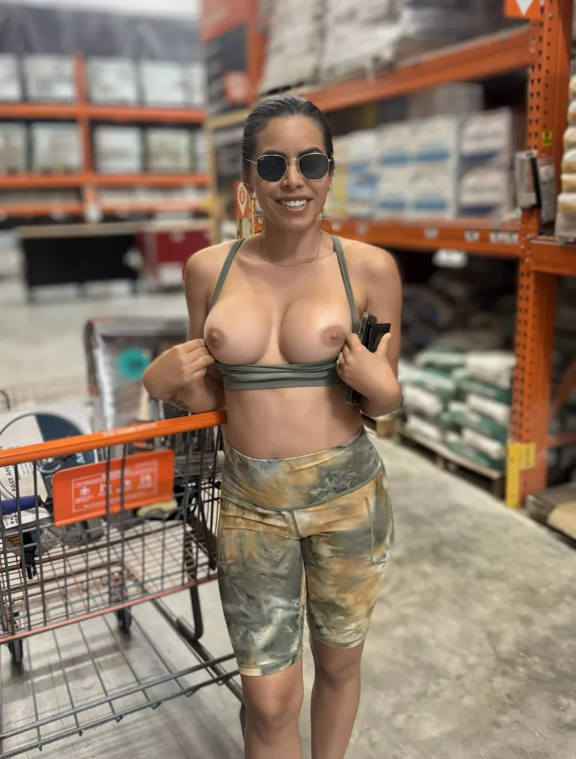 Got lost in Home Depot. Where can I find the wood oil