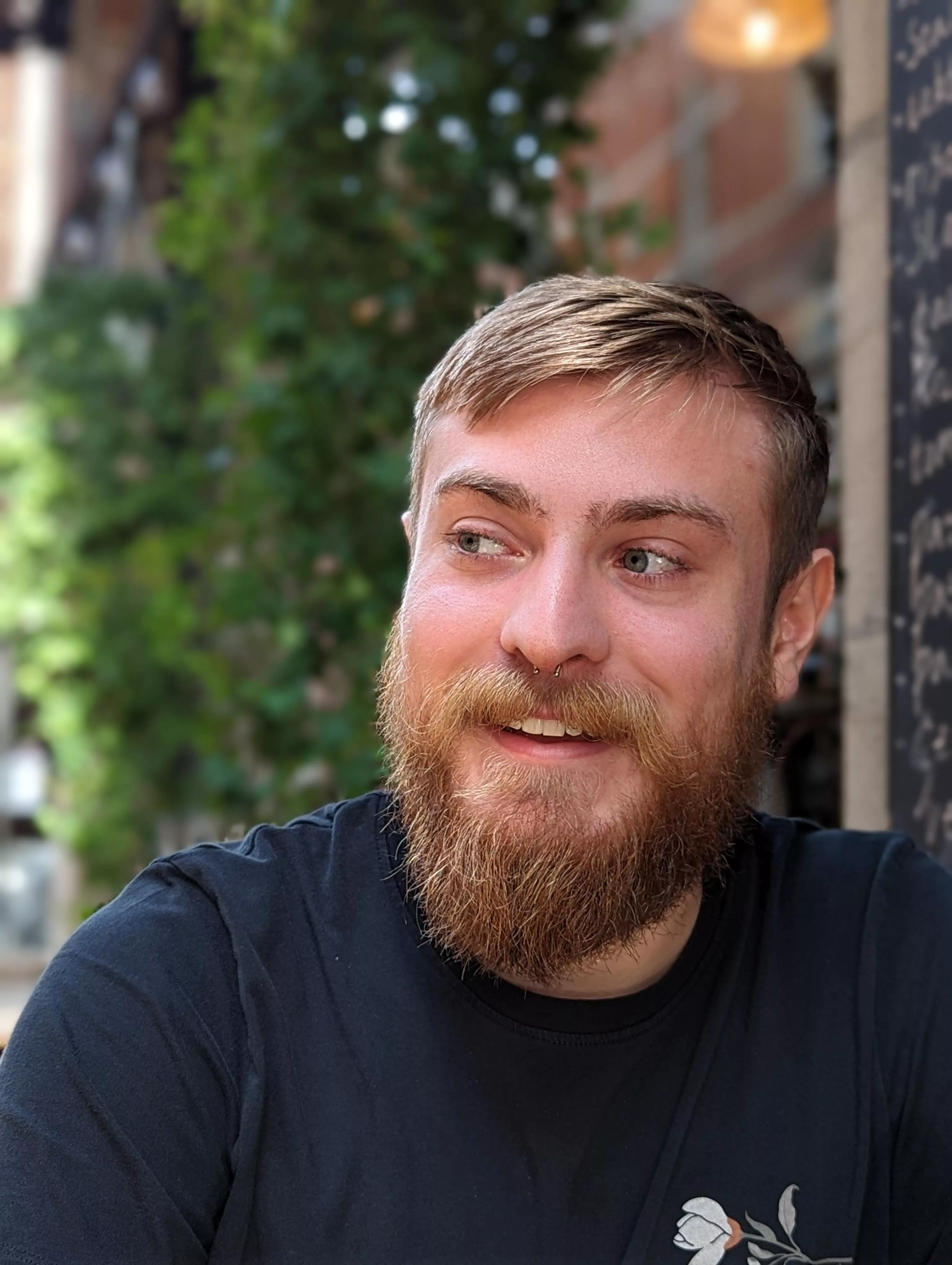 Got my septum pierced!!