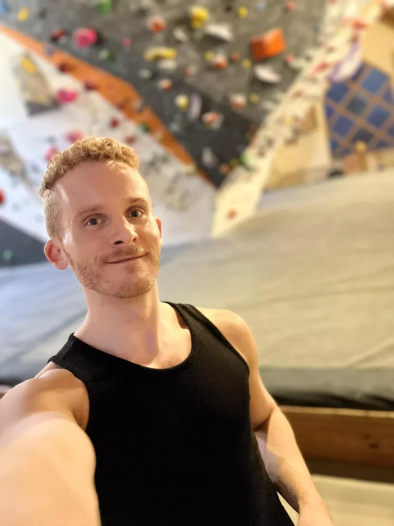 Got out of my comfort zone and climbed for the first time in 12 years.