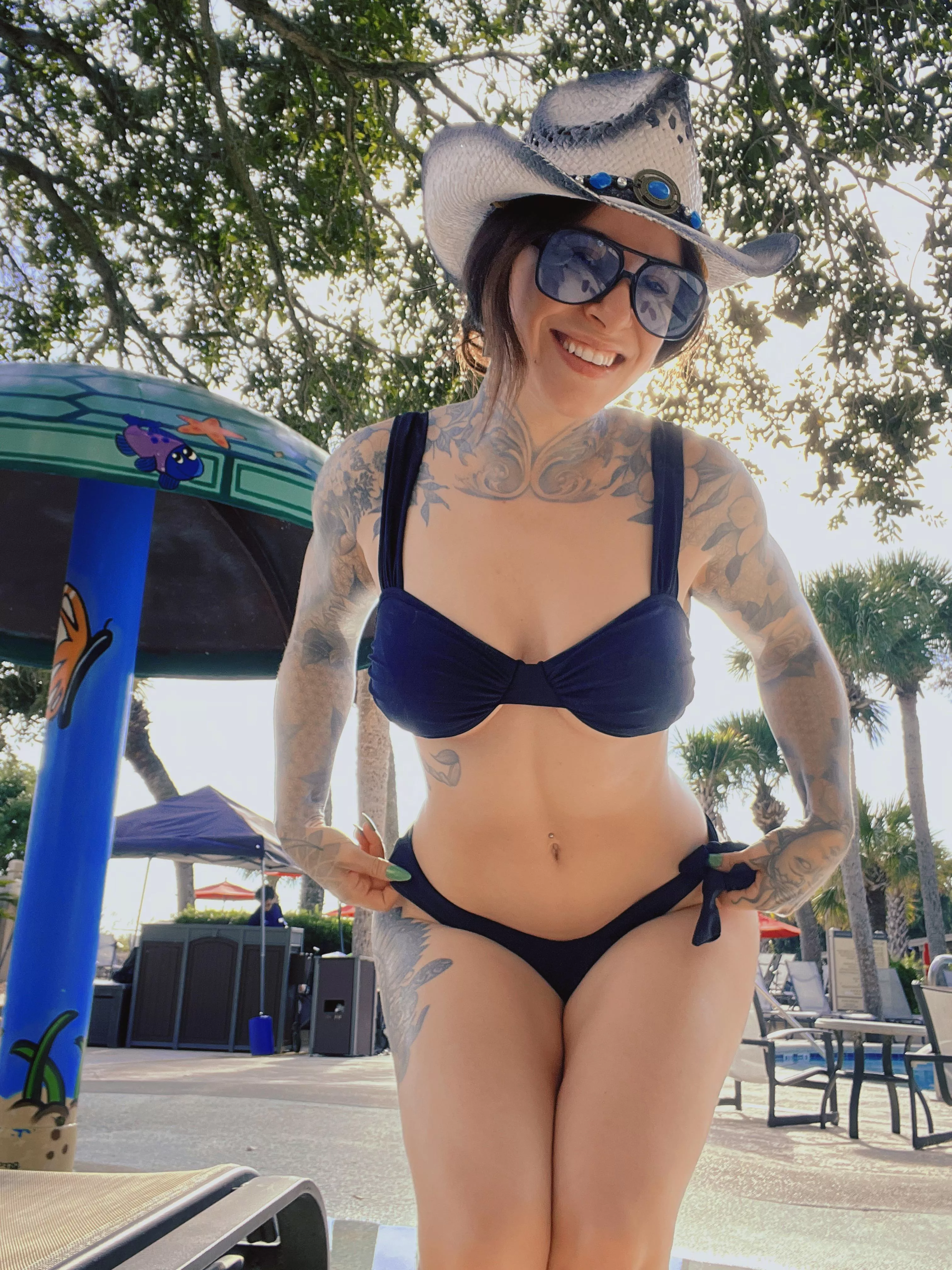 Got to squeeze a workout in before the pool today