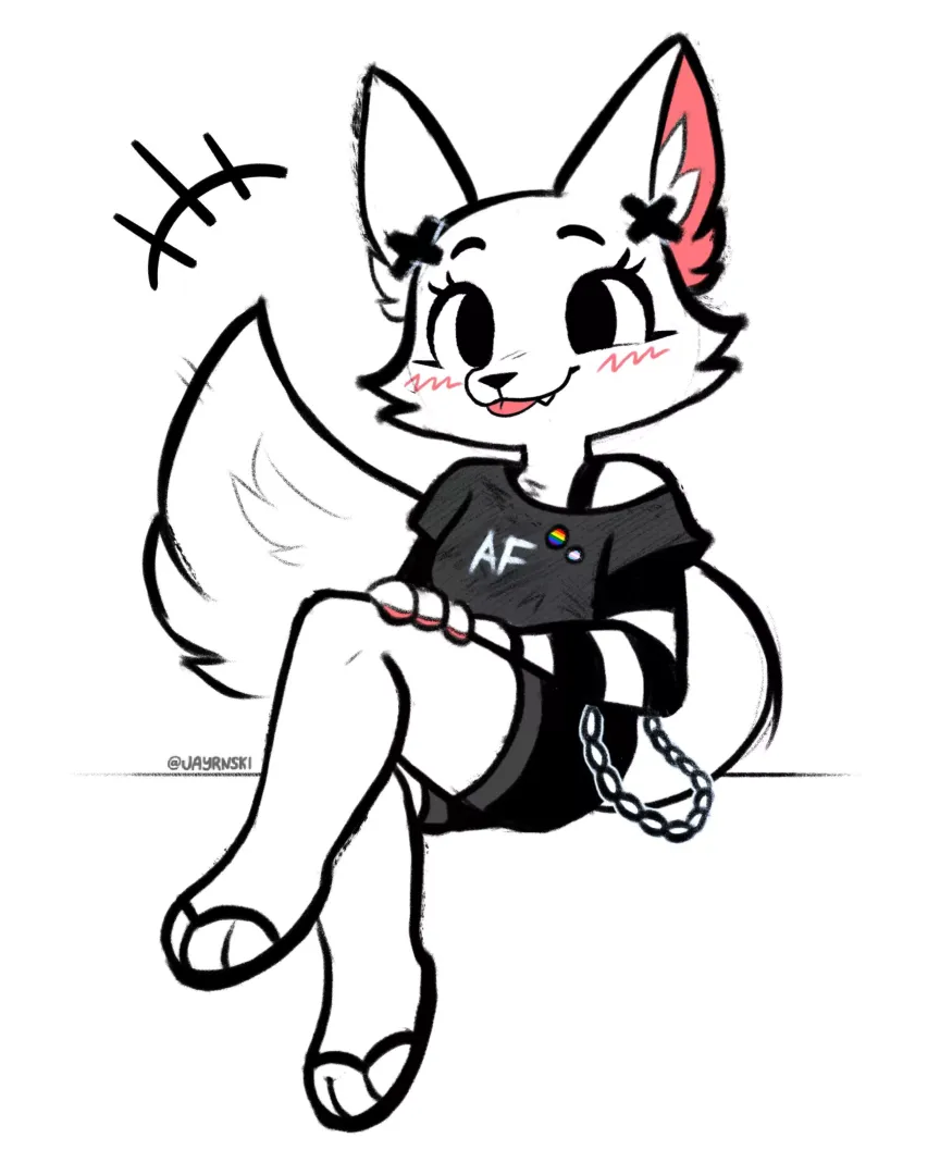 goth fox af (@jayrnski)