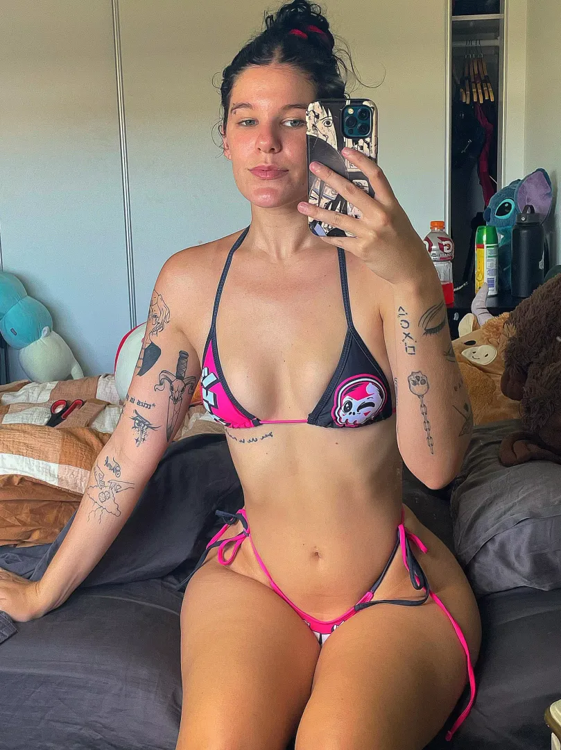 Goth girls deserve goth bikinis, don't you think?