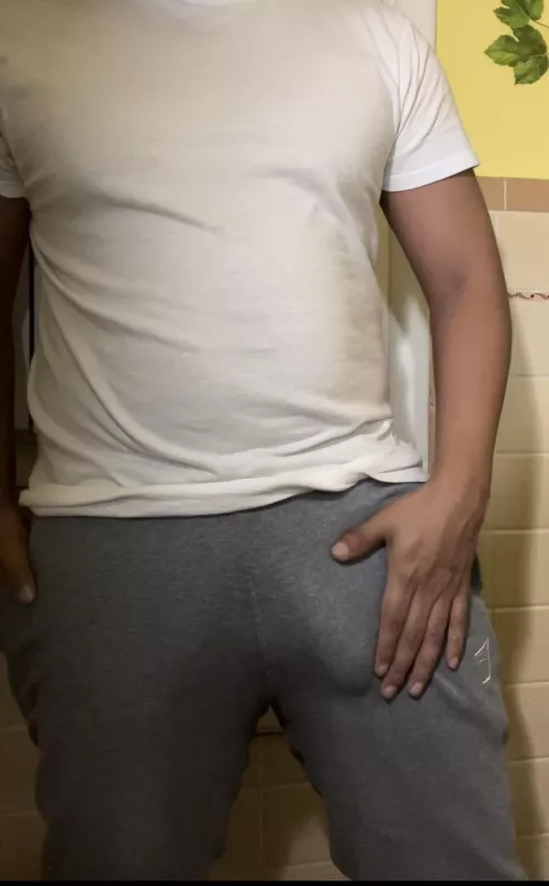 Gotta I’ve grey sweatpants season