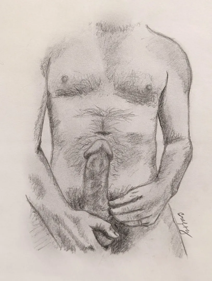 Graphite pencil sketch on bristol of u/calvinnc