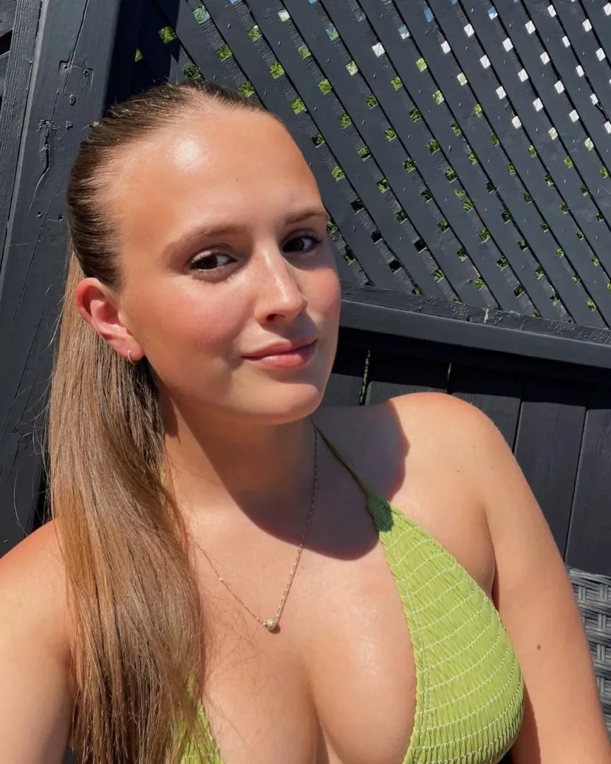 green bikini