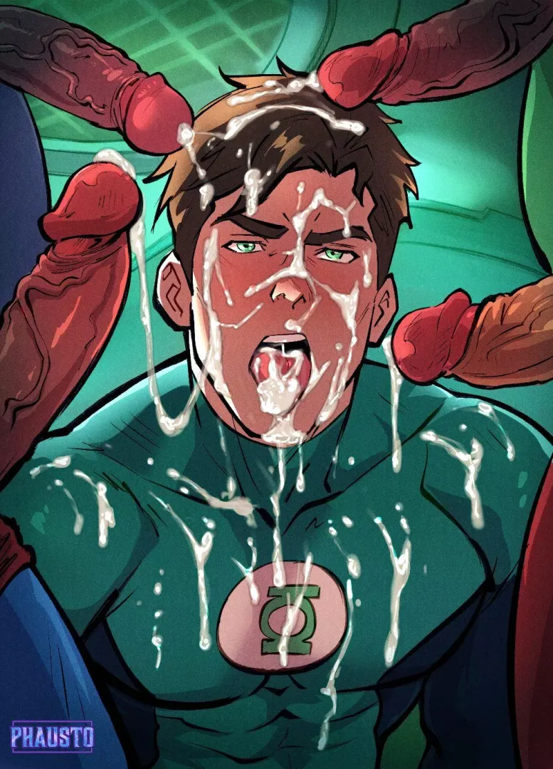 Green Lanterns party (By PhaustoK) 