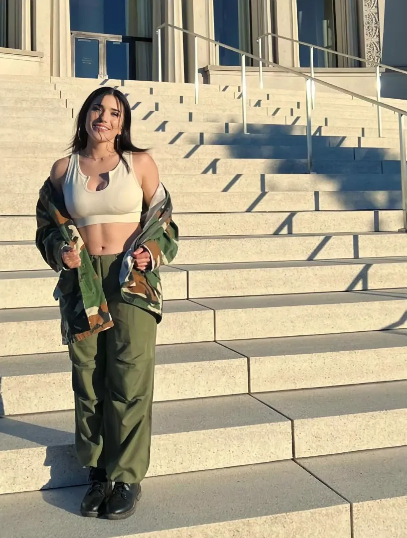Green pants