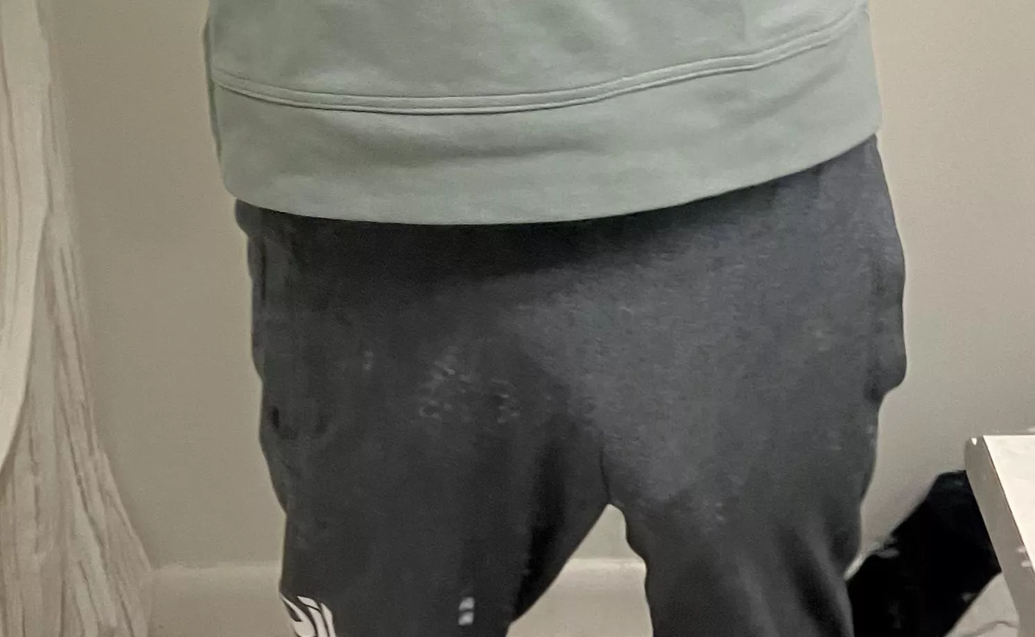 Grey sweatpants