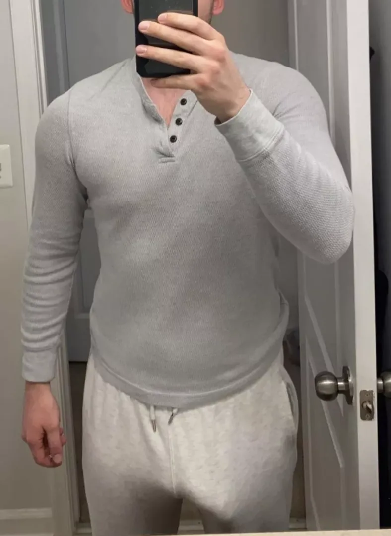Grey sweatpants season is upon us