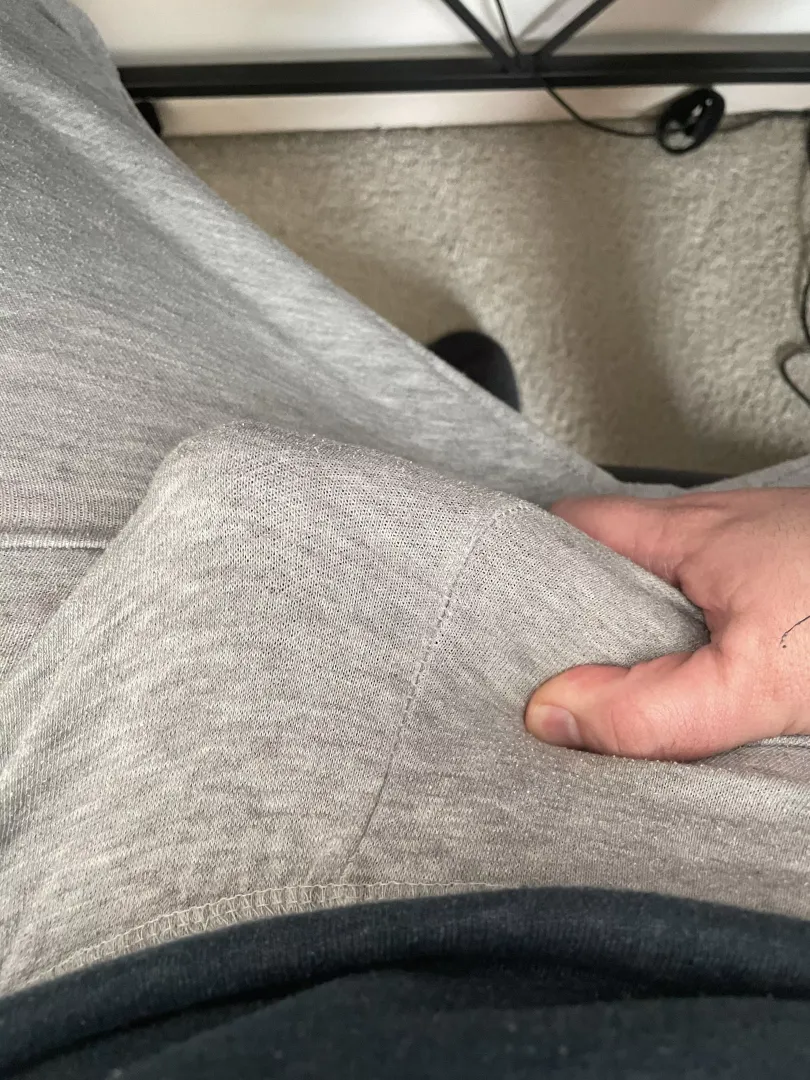 Grey sweats
