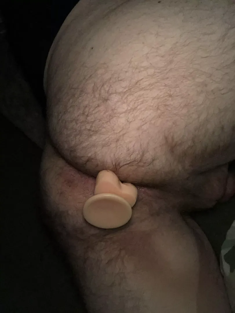 Grindr didn’t come in clutch this evening so a dildo had to do