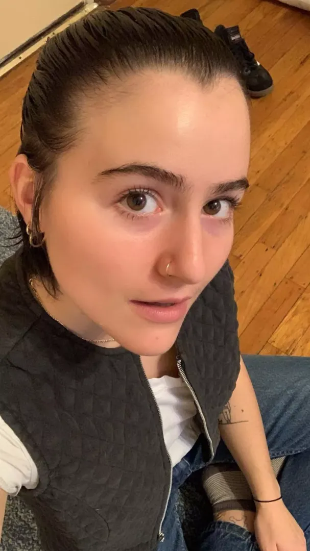 growing it out..