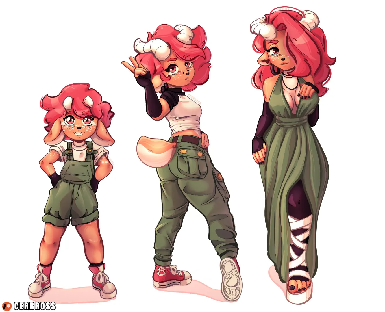Growing up (Art by: Cerbross)