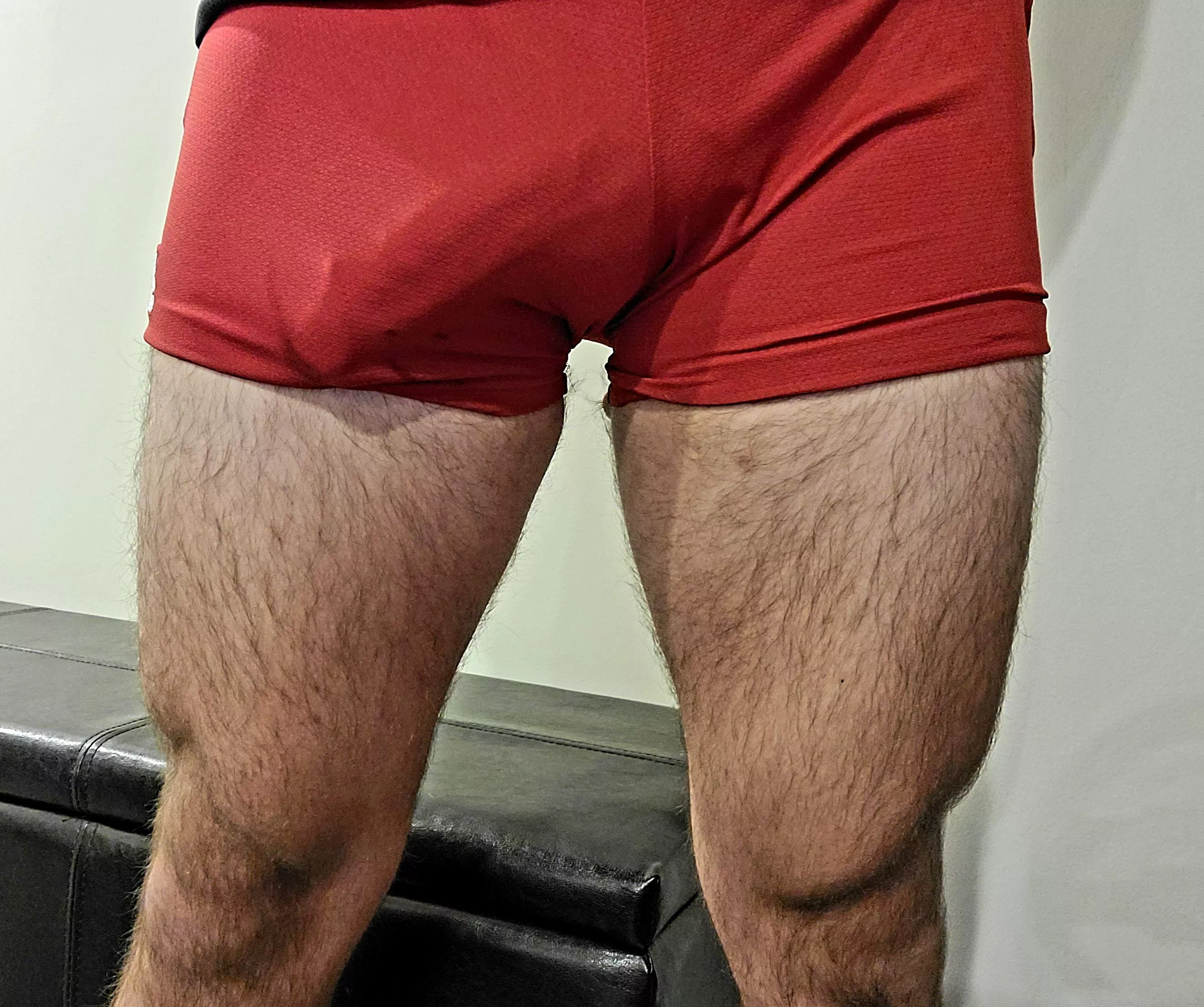 Guess I need bigger gym shorts...
