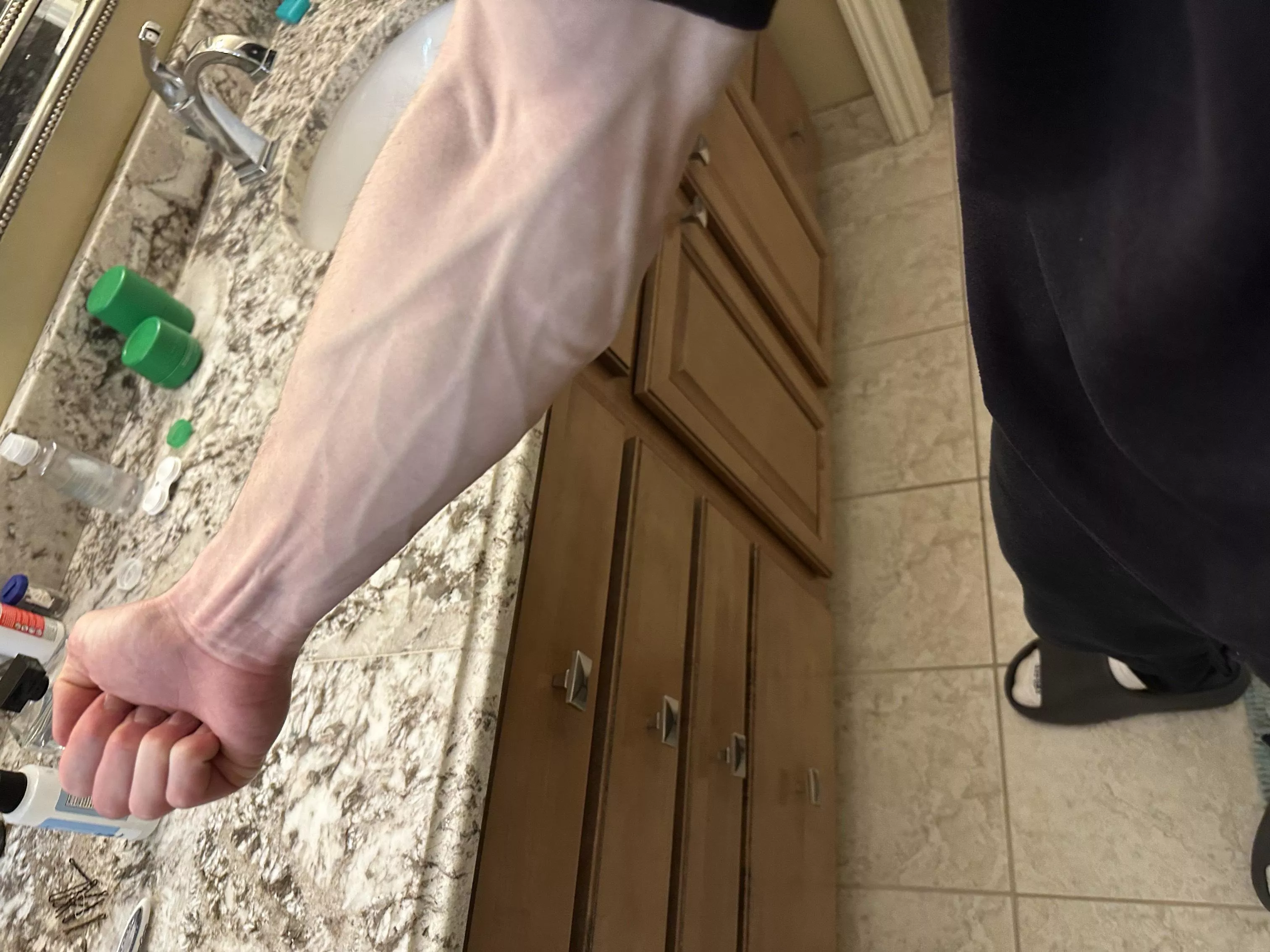 Guess where else I’m veiny