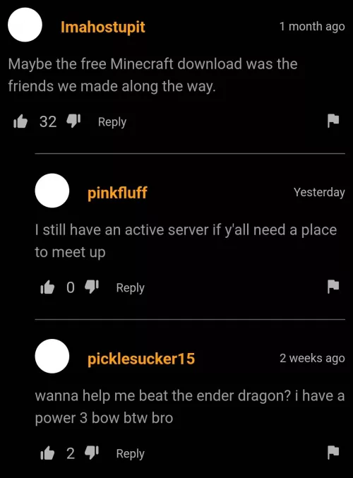 Guys, who what's to pway minecwaft with me!? :3