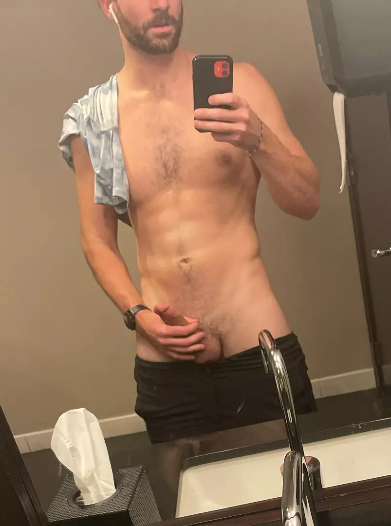 Gy[m] bathroom fun…