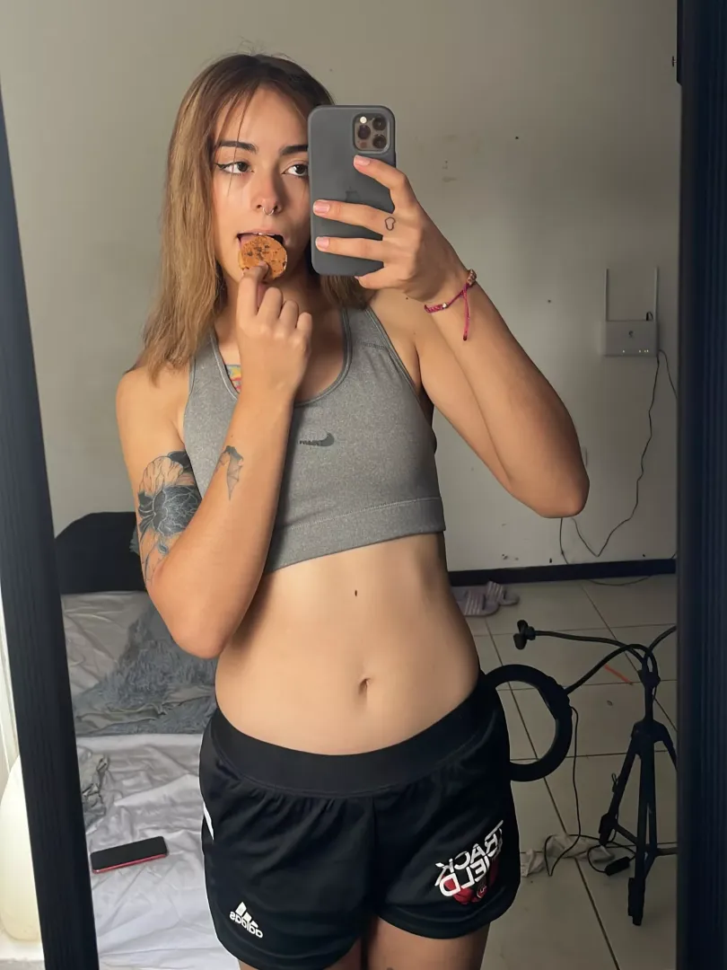 Had to have a cookie after my workout