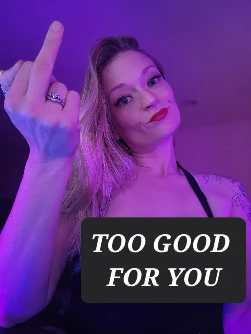 haha not yours 😝