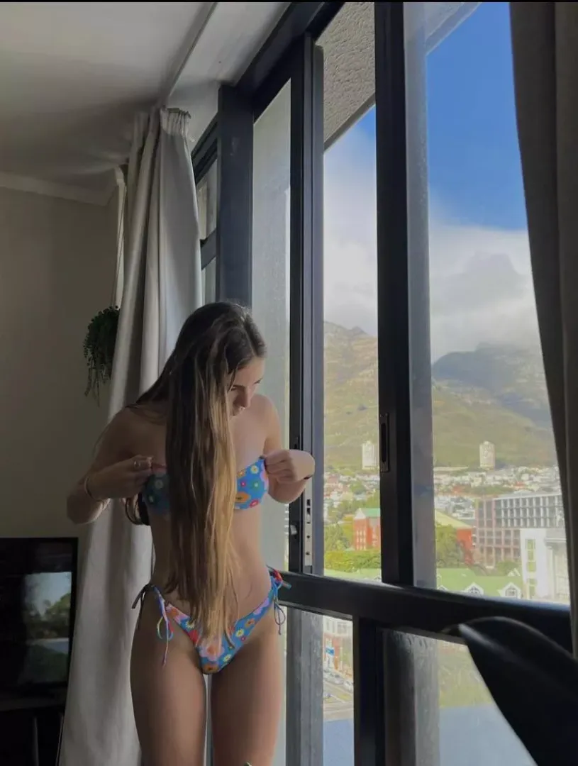 Hair down