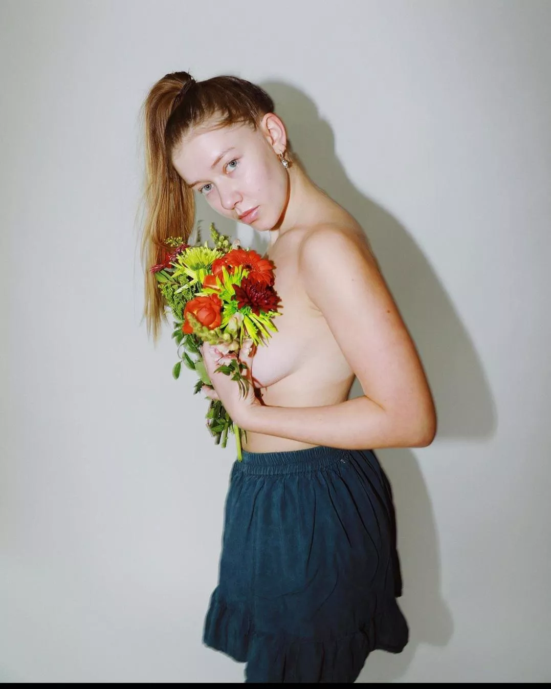 Hair up and ready for you