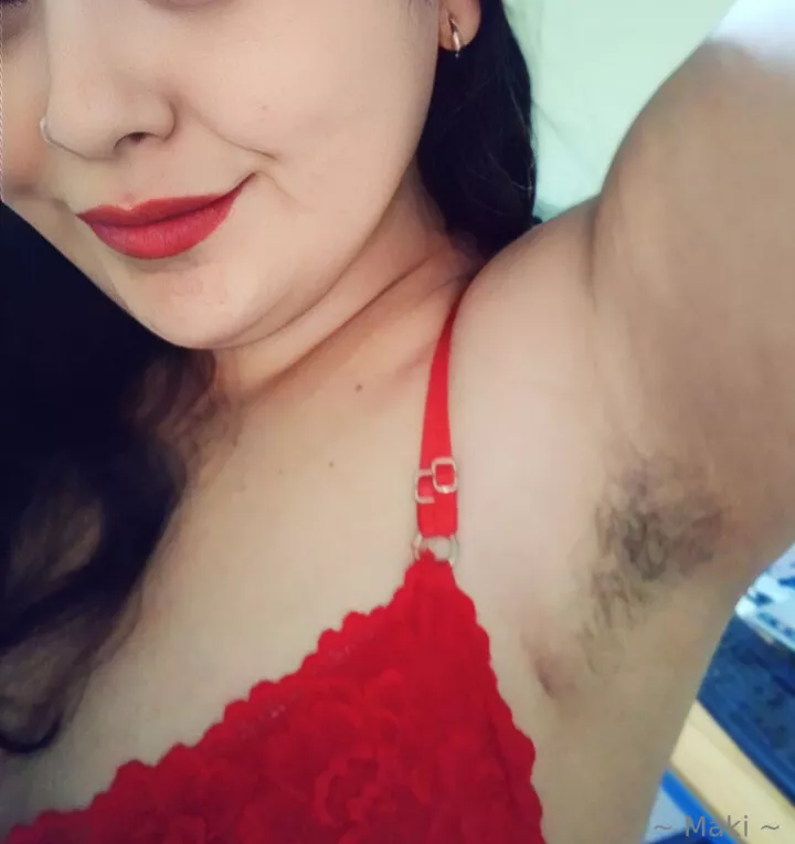 Hairy and sweaty