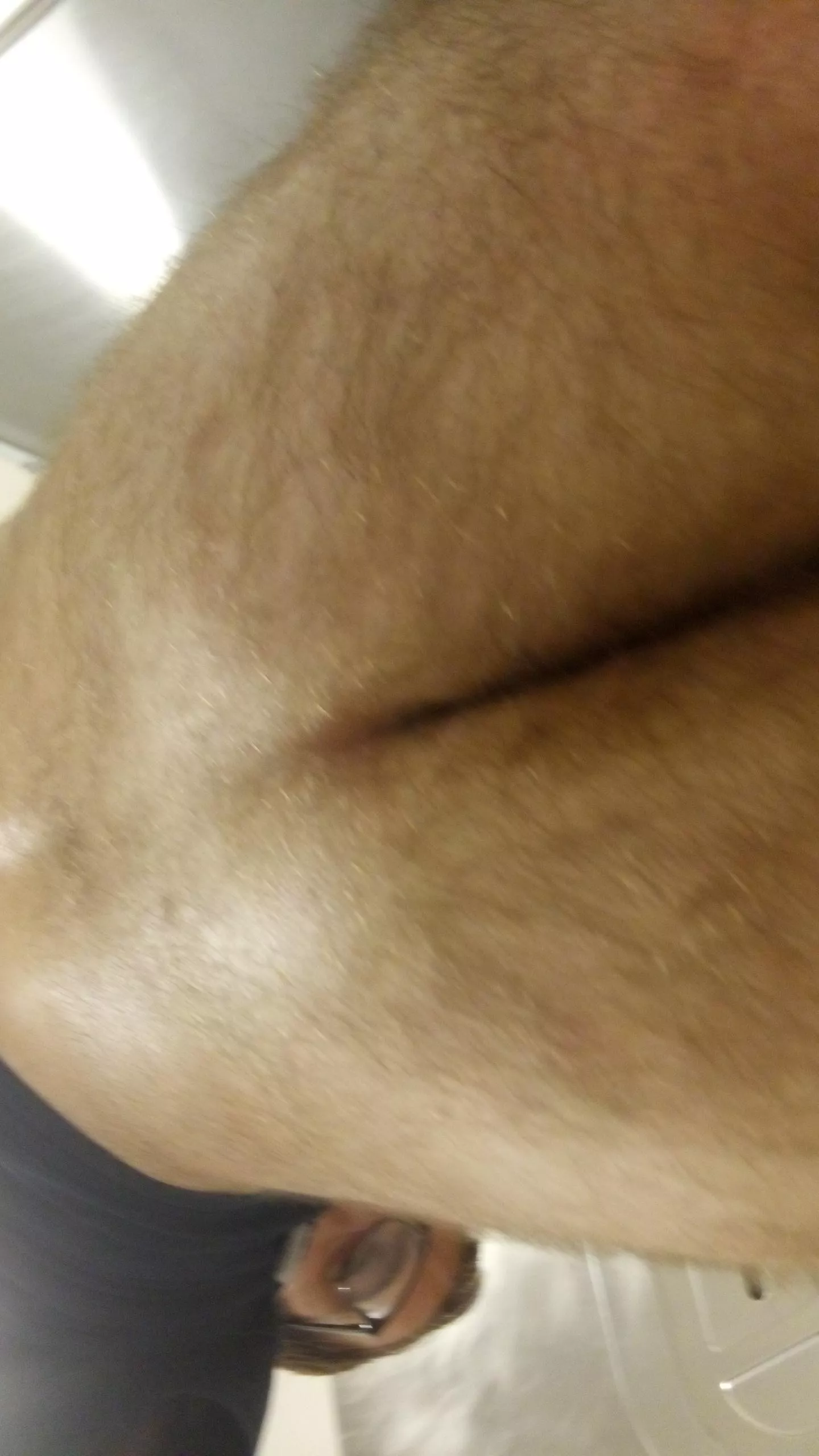Hairy ass or nah