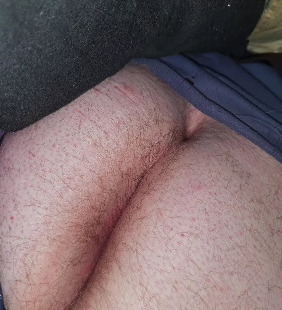 Hairy butt