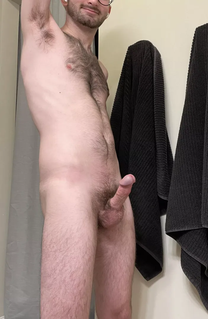 Hairy chest, hard cock💦 (21)