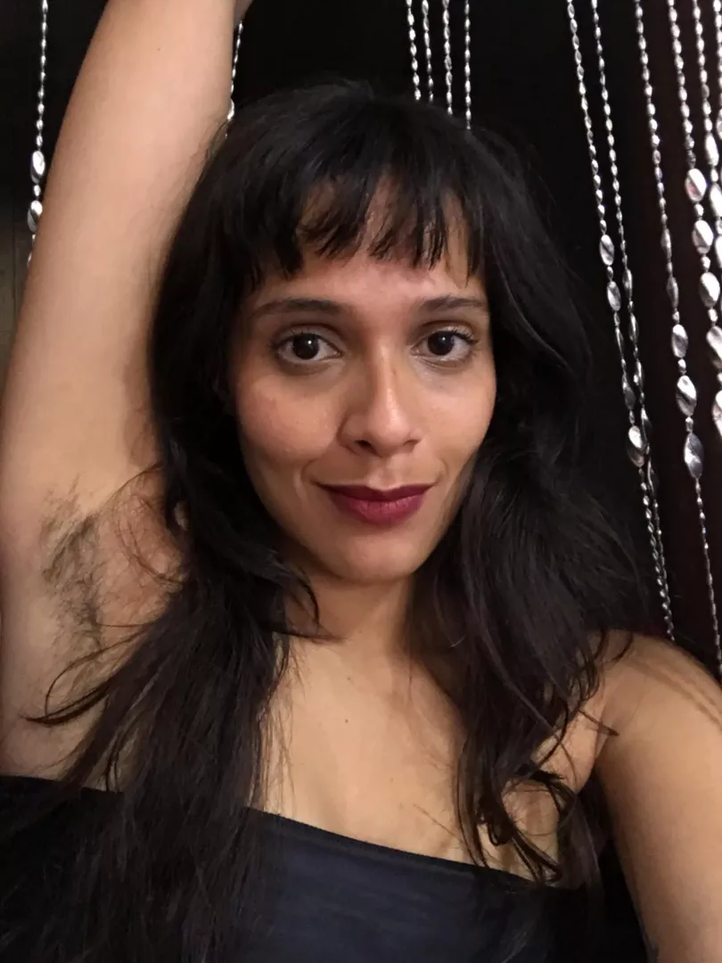 Hairy latina