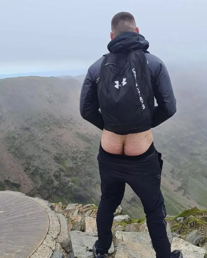 Hairy Man Ass