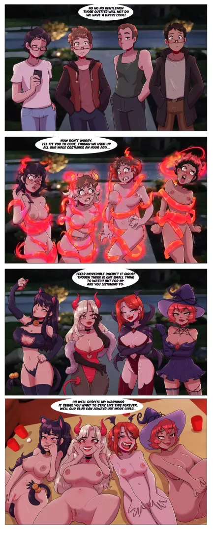 Halloween Party by chesshire88