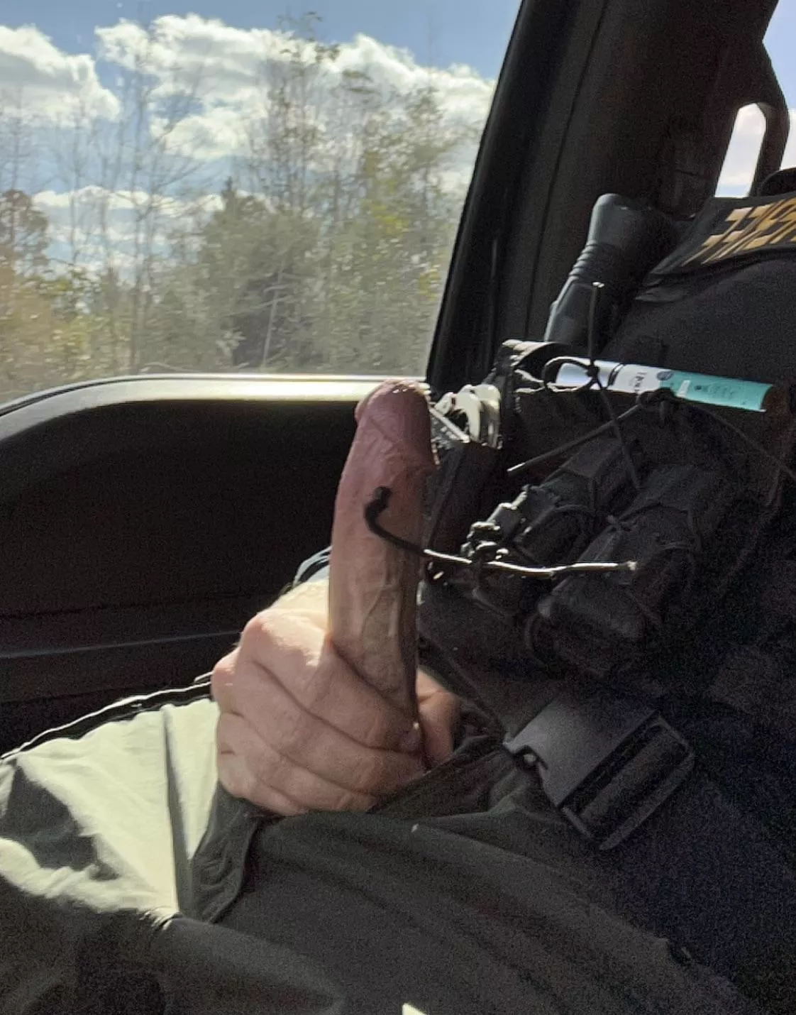 Handjobs are a requirement when you ride with me