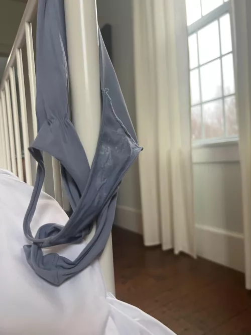 Hanging them like it's a trophy