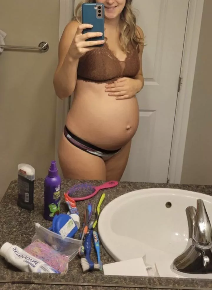 Happy and pregnant!
