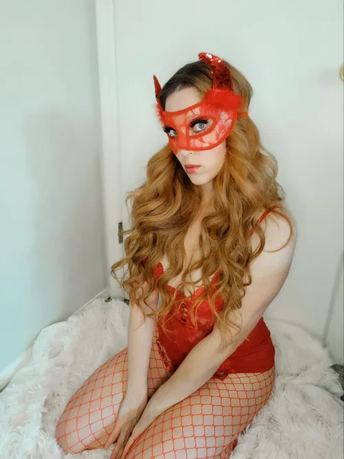 Happy Halloween from this redheaded devil.