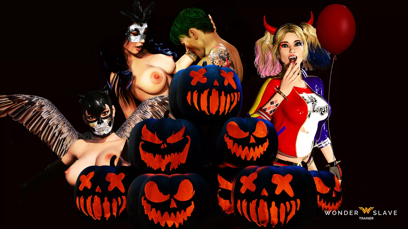 Happy Halloween (ZuleykaGames) [Wonder Slave Trainer]