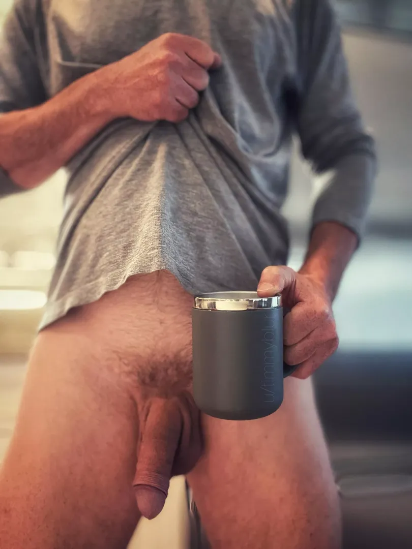 Happy Saturday coffee freaks! Cum for the cock, stay for the coffee.
