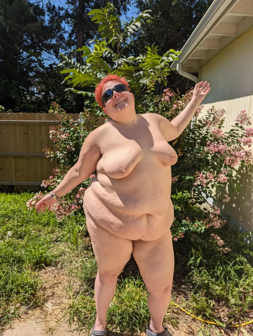 Happy to be naked