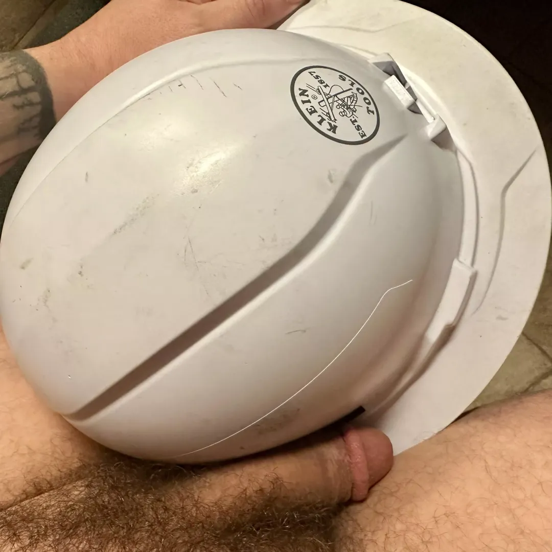 Hard hat. Soft dick