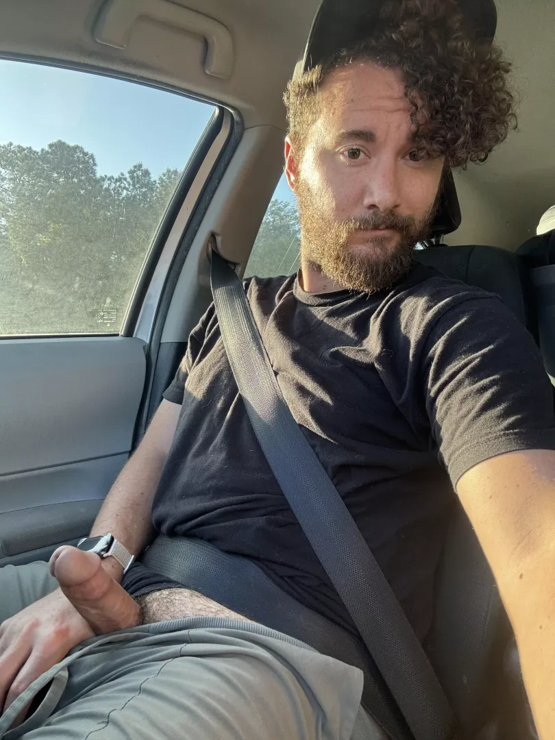 Hard morning drive. 