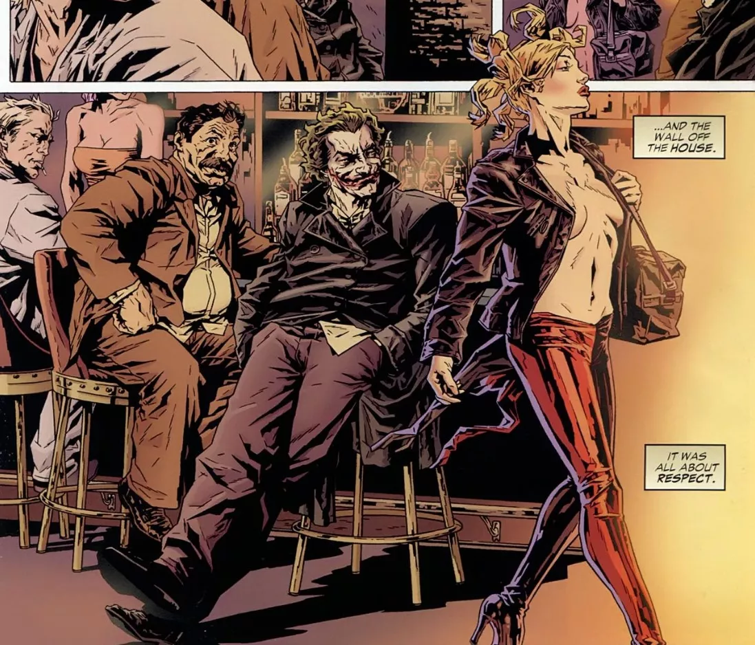 Harley Going Onstage [Joker (2008)]