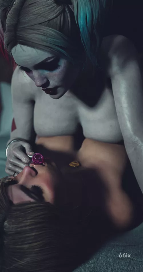 Harley Quinn & Supergirl (66ix) [DC]