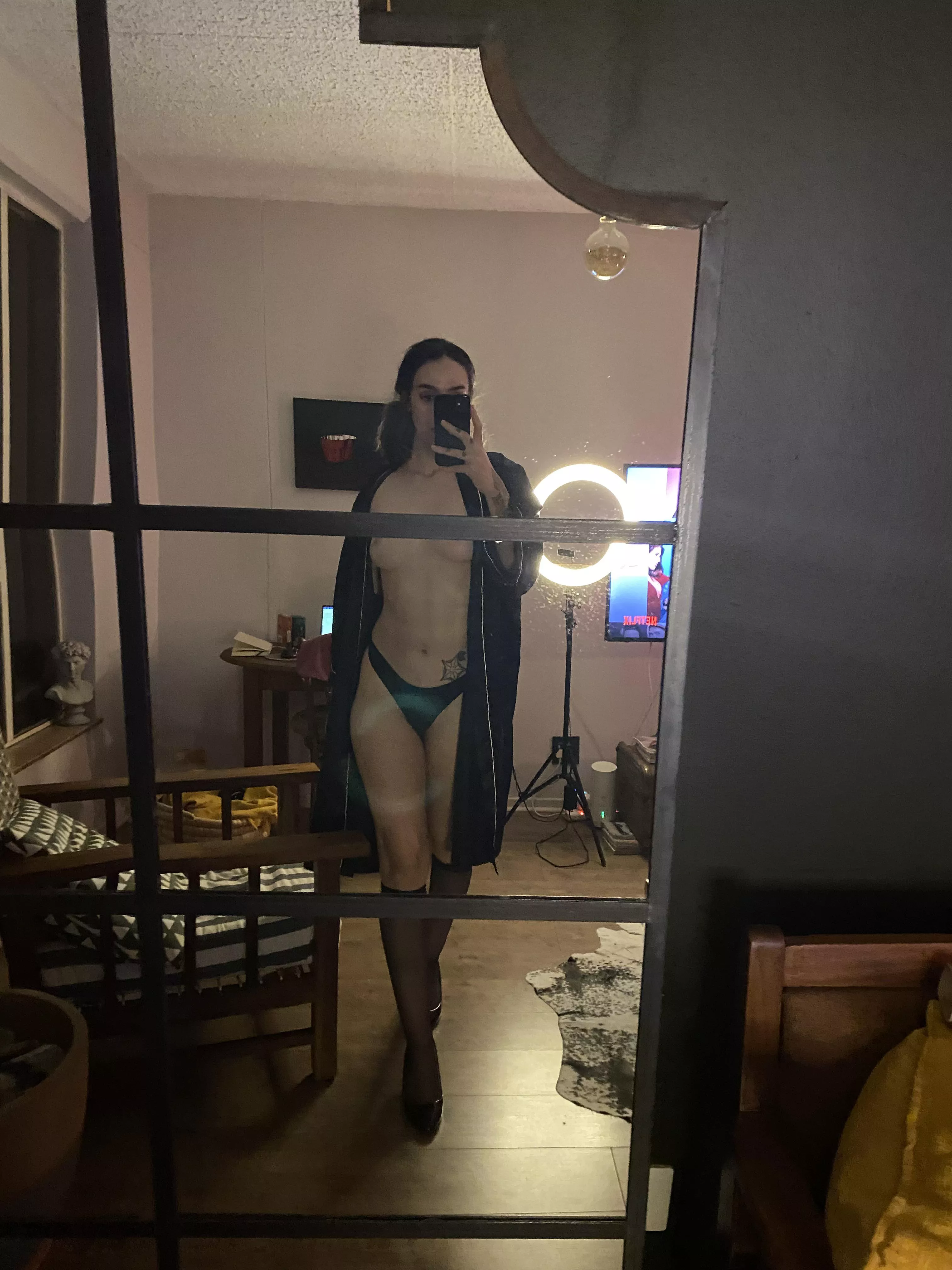 Has baby been a good boy? This milf is hungry.