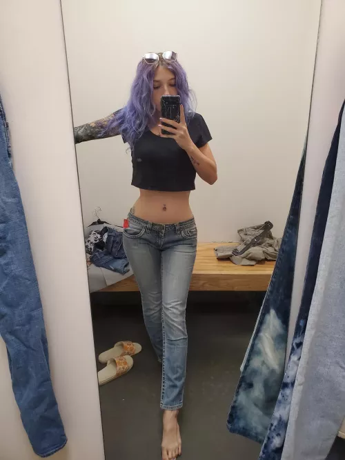 have you ever done it in a dressing room?