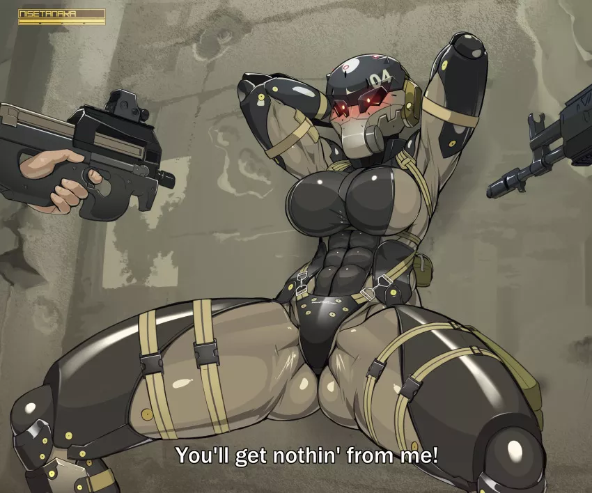 Haven Trooper hold up (nisetanaka) [Metal Gear Solid]
