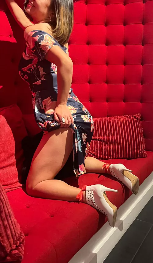 Having some fun by showing them off in public 😉