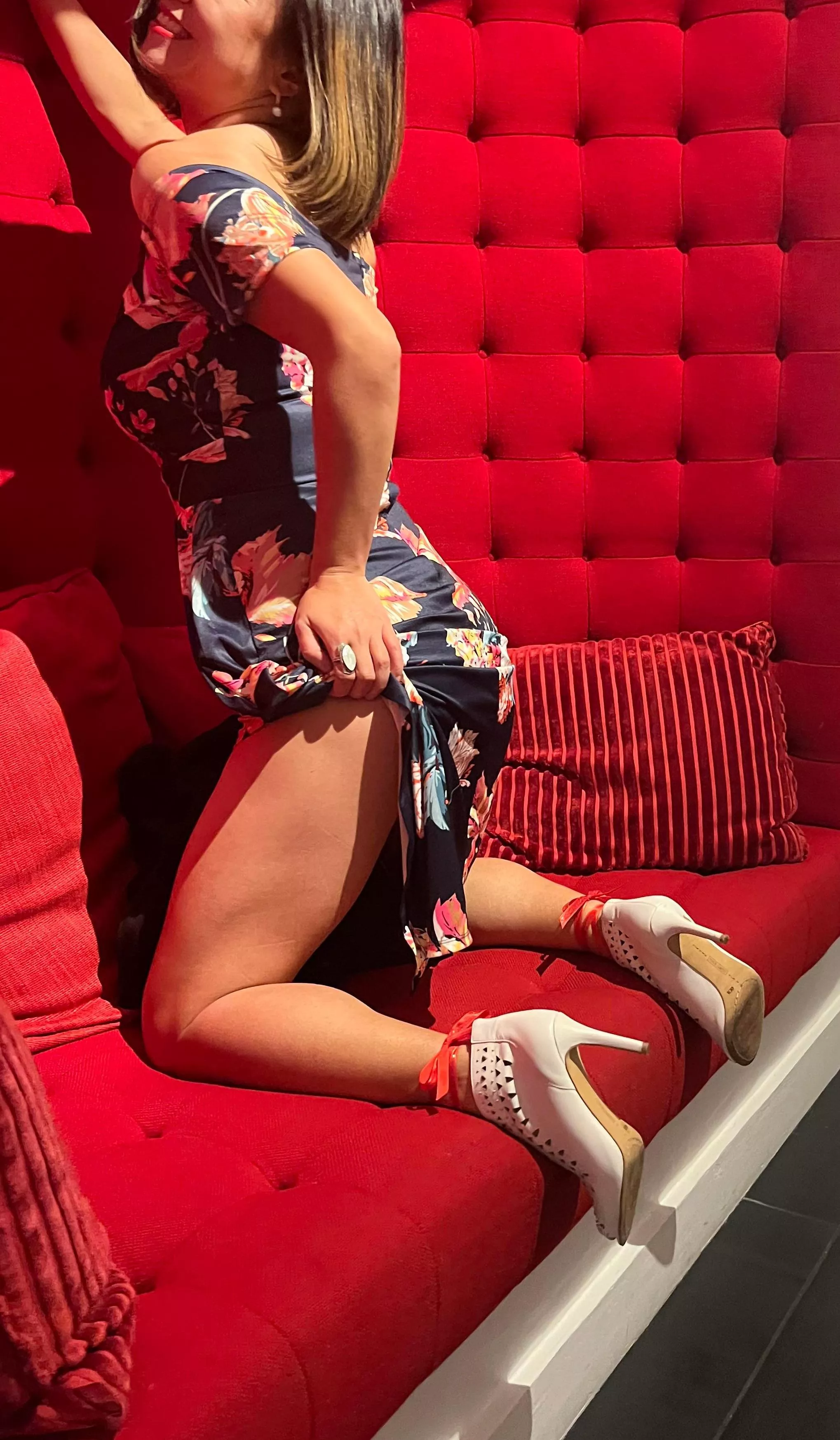 Having some fun by showing them off in public 😉