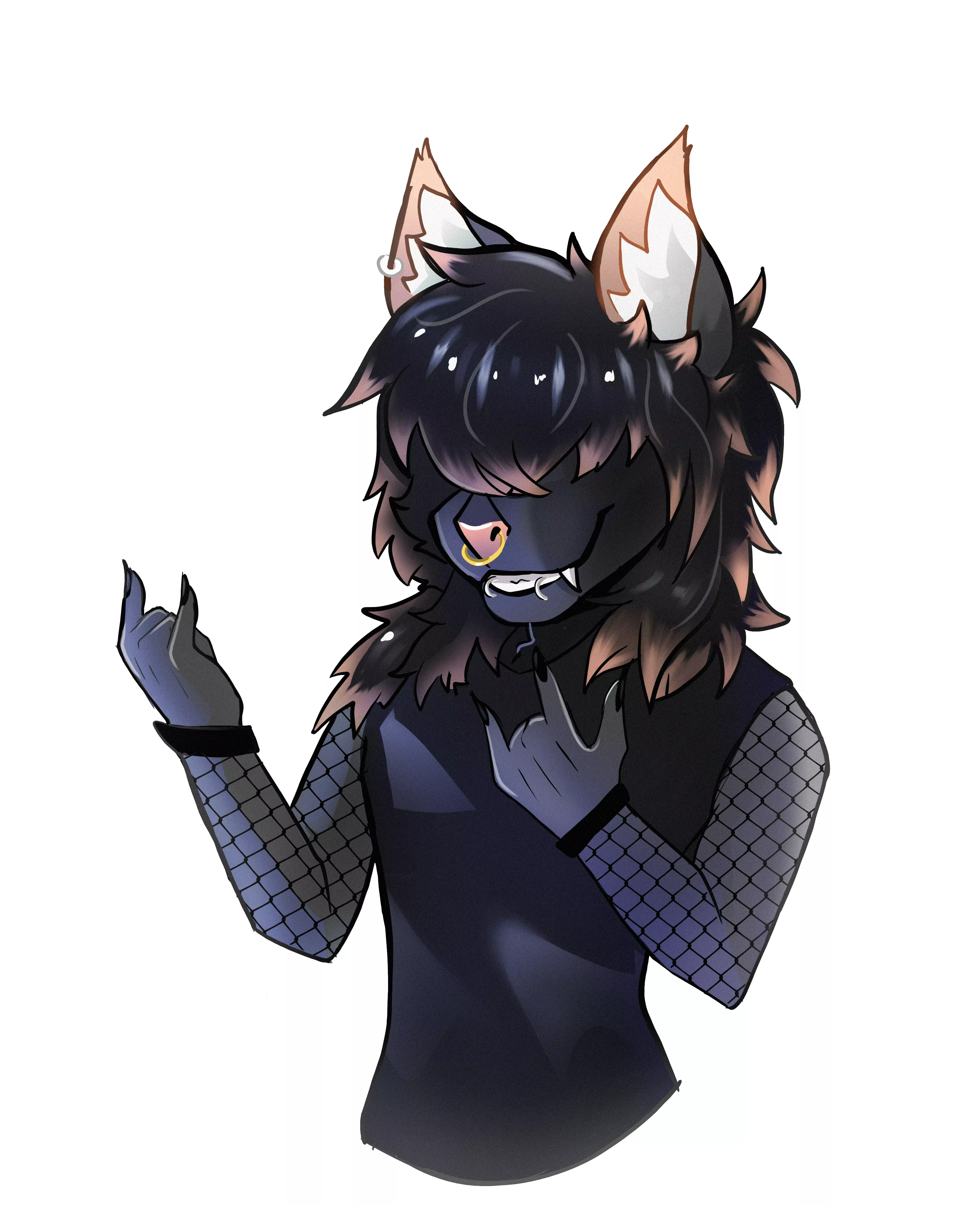 he be rocking! (art by me!)